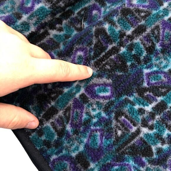 Vintage Y2K The North Face Fleece Pattern Jacket Large - Picture 16 of 16